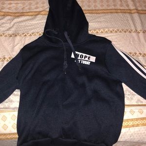 “Nope Not Today” Navy Blue Sweashirt